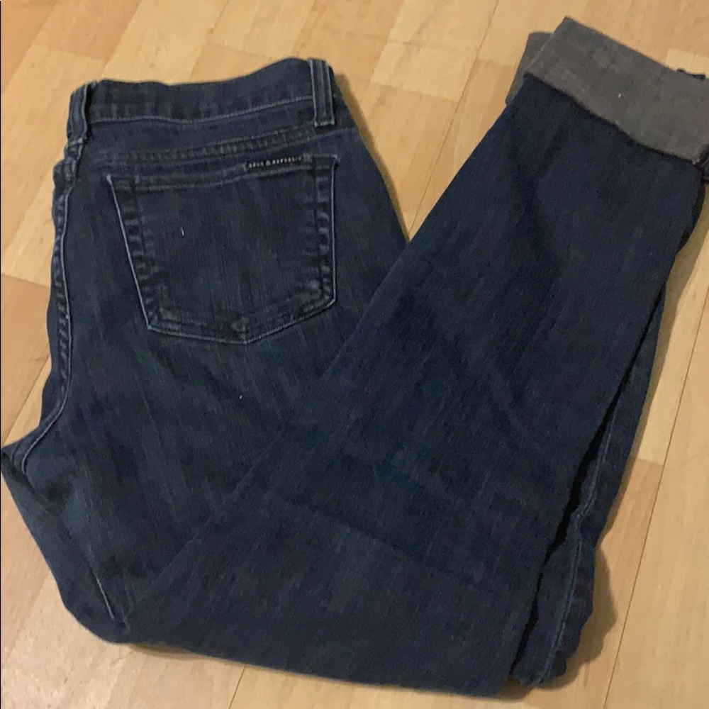 Rock & Republic Dark Wash Skinnies